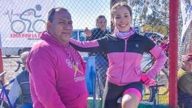 Piden cadenas de oración por un ex ciclista sanjuanino que pelea contra el coronavirus