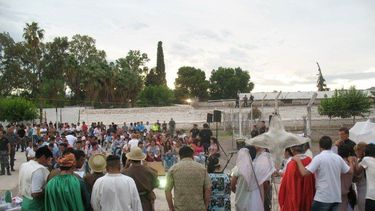 Realizaron un pesebre viviente en el Penal de Chimbas