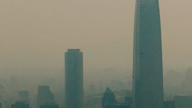 Chile, en alerta por una fuerte nube de humo.