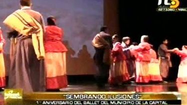 El ballet Sembrando ilusiones celebró un año de vida