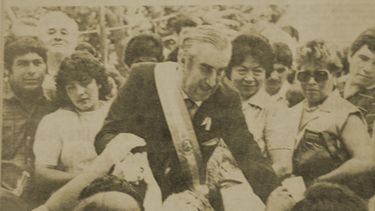 Cómo fue en San Juan el día del regreso de la democracia