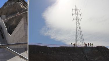 Las imágenes más espectaculares del embalse en Punta Negra
