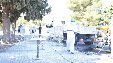 Capital continúa con operativos de desinfección: mirá cómo siguen mañana