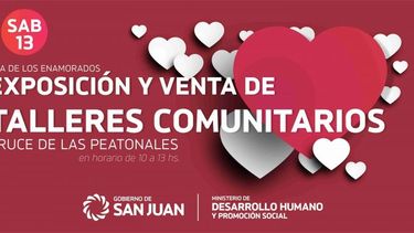Feria de Talleres Comunitarios por el Día de los Enamorados