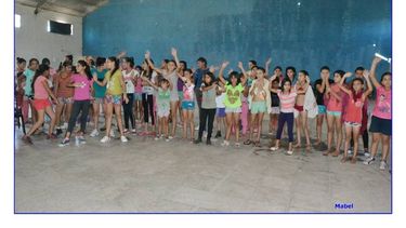 Con deporte y recreación se divierten en 25 de Mayo