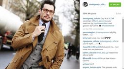 Mirá los looks que llevó David Gandy en la Semana de la Moda