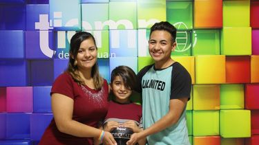 Aaron, el pequeño sanjuanino que luchó por tener tres apellidos