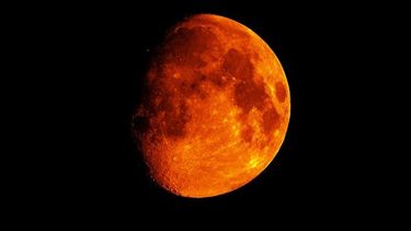 Desde San Juan se puede ver la Luna Roja ¿vos la viste?