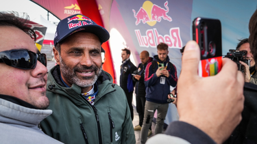 Nasser Al-Attiyah en San Juan. Nasser Al-Attiyah en San Juan.