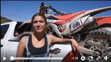 Video: La dama del enduro sanjuanino