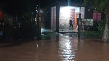 El impacto de la tormenta en distintos departamentos de San Juan.