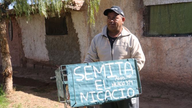 Nicacio disfruta de ser semitero y de brindar ayuda a los vecinos y visitantes del pueblo de Bermejo.
