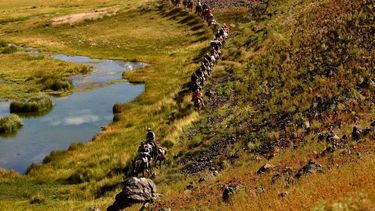 Mirá las espectaculares postales del Cruce de los Andes 2021