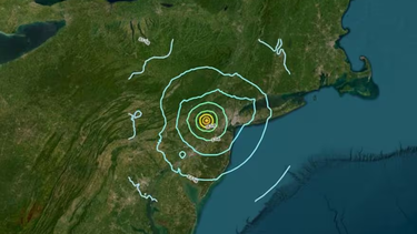 Gran susto en Nueva York tras el sismo de 4,8 de este viernes en la mañana.
