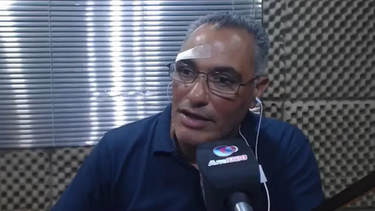 ¿Qué le pasó? Reconocido periodista sanjuanino mostró una lesión en su cara