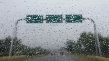 Alerta amarilla por tormentas para siete departamentos de San Juan