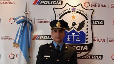 El Crio. Néstor Álvarez, nuevo subjefe de la Policía de San Juan