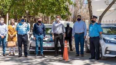 Refuerzan la seguridad de Jáchal con nuevas movilidades y equipamiento policial