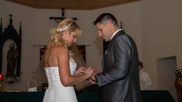 Jani y Federico Recabarren casamiento.