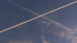 La extraña cruz que sorprendió en el cielo sanjuanino