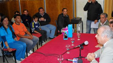 Renovaron compromisos con instituciones deportivas