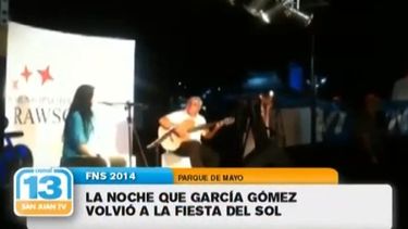 La noche que García Gómez volvió a la Fiesta del Sol