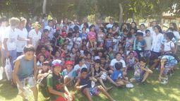 Los chicos de la colonia de verano tuvieron una mañana distinta