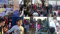 Santa Lucía cerró el ciclo Recreo de invierno