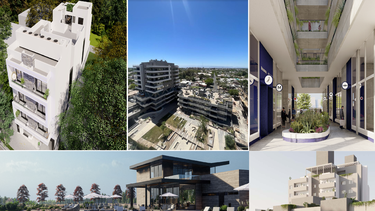 Paisajes de película, jardines verticales y viñas en el frente, cómo son los edificios innovadores que se construyen en San Juan