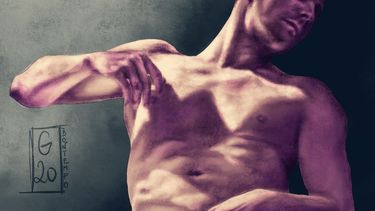 El pintor sanjuanino que retrata el erotismo en la diversidad