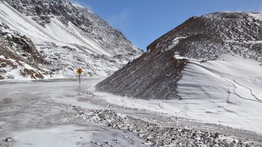 El paso de Agua Negra, con un prometedor manto blanco
