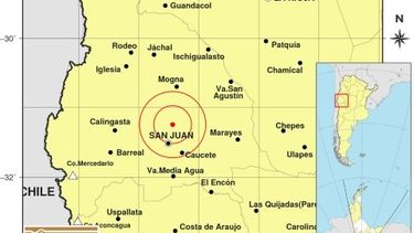 Tras el fuerte sismo de 5.1 en San Juan, en lo que va del día hubo seis réplicas