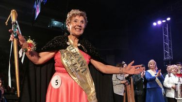 La nueva reina del Adulto Mayor se llama Edelmira y es capitalina