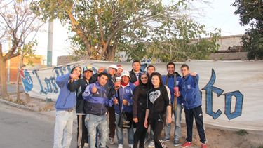 Rawson se vistió de azul para alentar a Unión en el camino al ascenso