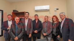 Yañez, al lado de Alberto Hensel y Fabián Aballay. Yañez, al lado de Alberto Hensel y Fabián Aballay.