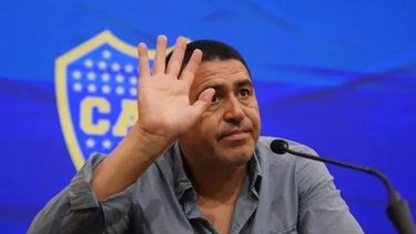 Román Riquelme, presidente de Boca. Román Riquelme, presidente de Boca.