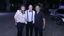 Ellos son Oscar y Cristian, el padre e hijo que chocaron contra un camión estacionado