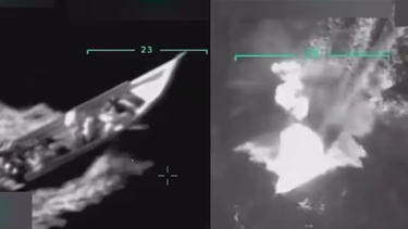 Estados Unidos volvió a atacar una nave venezolana en el Caribe