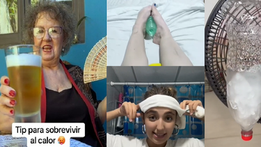 Los trucos virales para hacerle frente a la ola de calor.