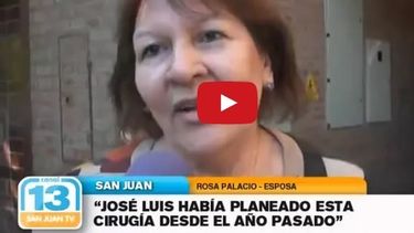 La cirugía de Gioja estaba programada desde el año pasado