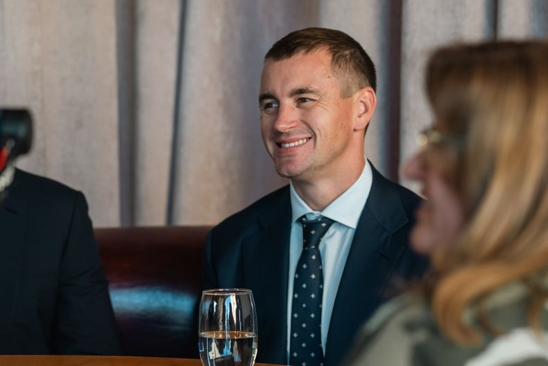 Jack Lundin en San Juan.