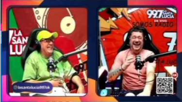 Se ganó un premio en una radio sanjuanina pero terminó insultando a los conductores