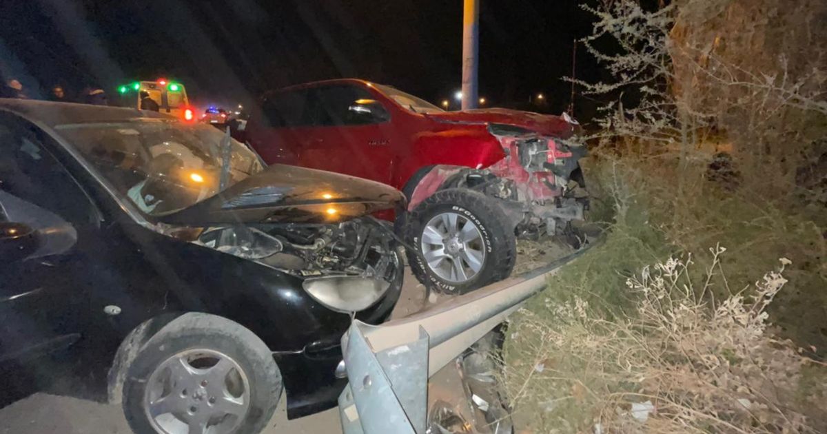 Otra tragedia en la ruta 40 un choque en Carpintería dejó un muerto