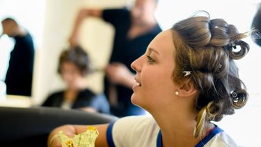 Las reinas se convirtieron en vidriera del shopping
