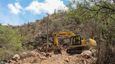 La Línea eléctrica de Sierras de Chávez se hace con fondos mineros.&nbsp;
