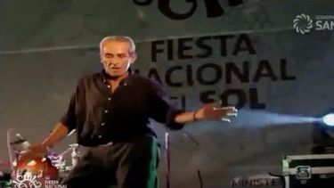 El agite del Guille llegó a la Fiesta Nacional del SolPoseído por el cuarteto