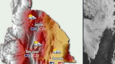 Alerta meteorológico para San Juan por lluvias intensas