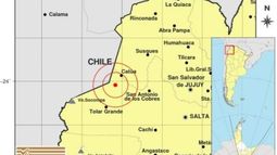 Un temblor de magnitud 4.9 sacudió la tarde sanjuanina