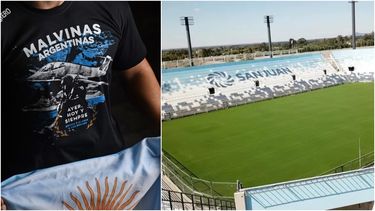 Ex combatiente les pidió a los sanjuaninos que vayan al Bicentenario con remeras de Malvinas