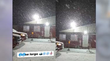 Alerta por Zonda en San Juan: el video de un trabajador que muestra el temporal en alta montaña